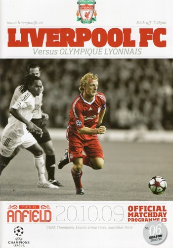 Match programme